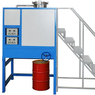 Explosion proof used solvent recycling equipment