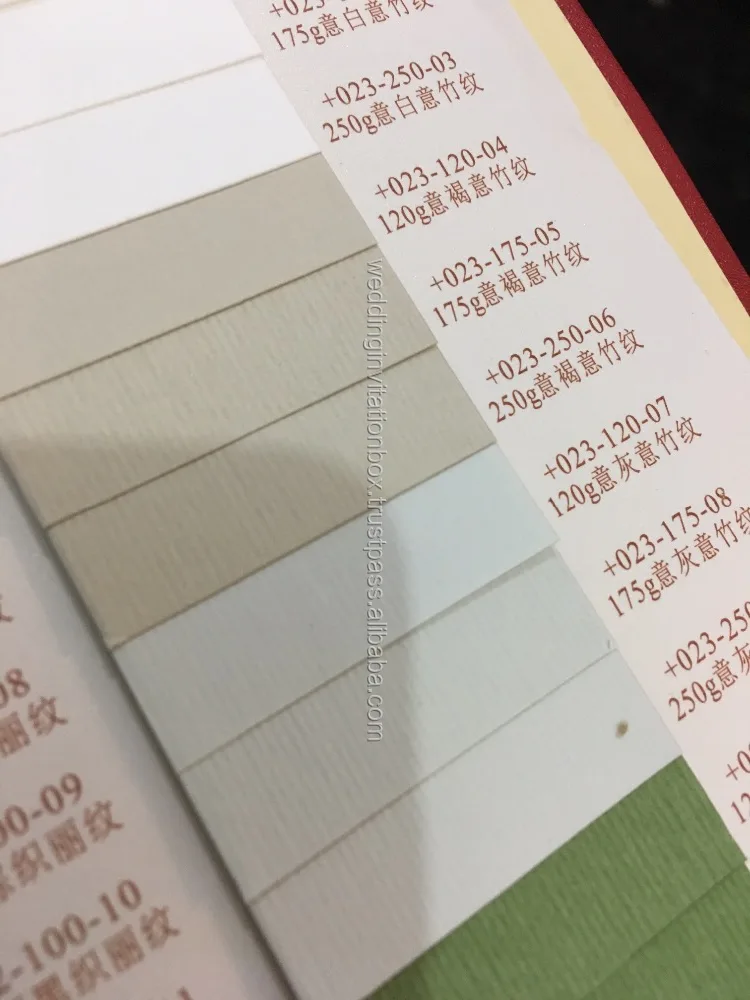 White hand-crafted paper wedding invitation box with thick cardboard walls