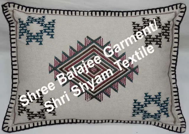 Handmade Embroidered Suzani Throw Cushion  Uzbekistan Style Embroidery Ethnic Indian Embroidery Kantha Work  mirrored pillow