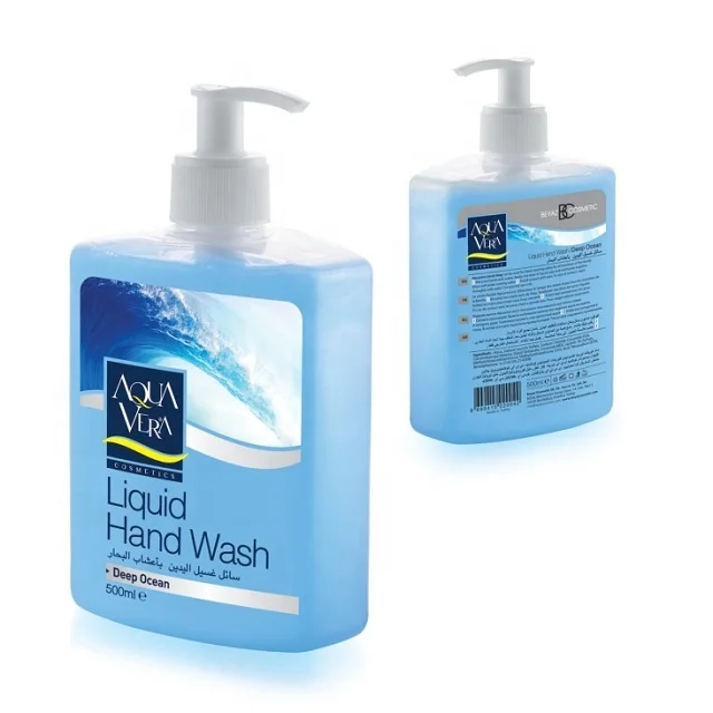 Aquavera  500 ml - Liquid Hand Wash - DEEP OCEAN                                                                               .