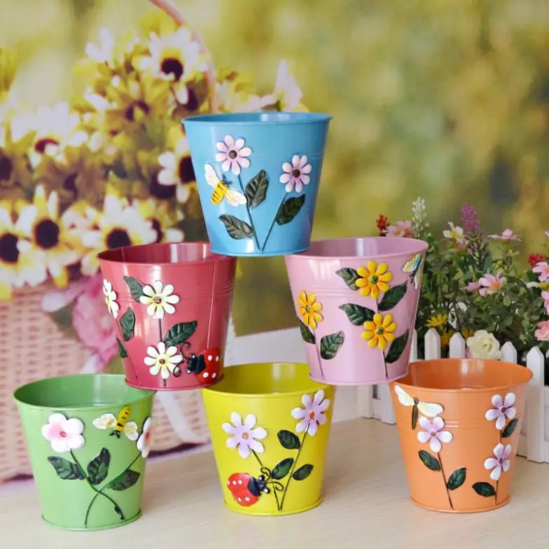 handmade flower pots & planters for garden and home