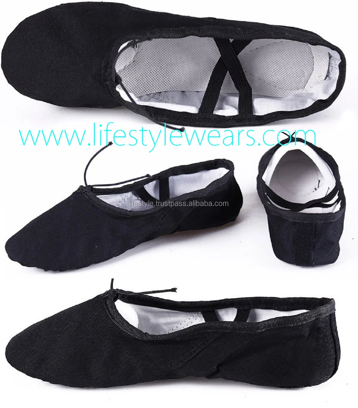 canvas ballet shoes  (34)
