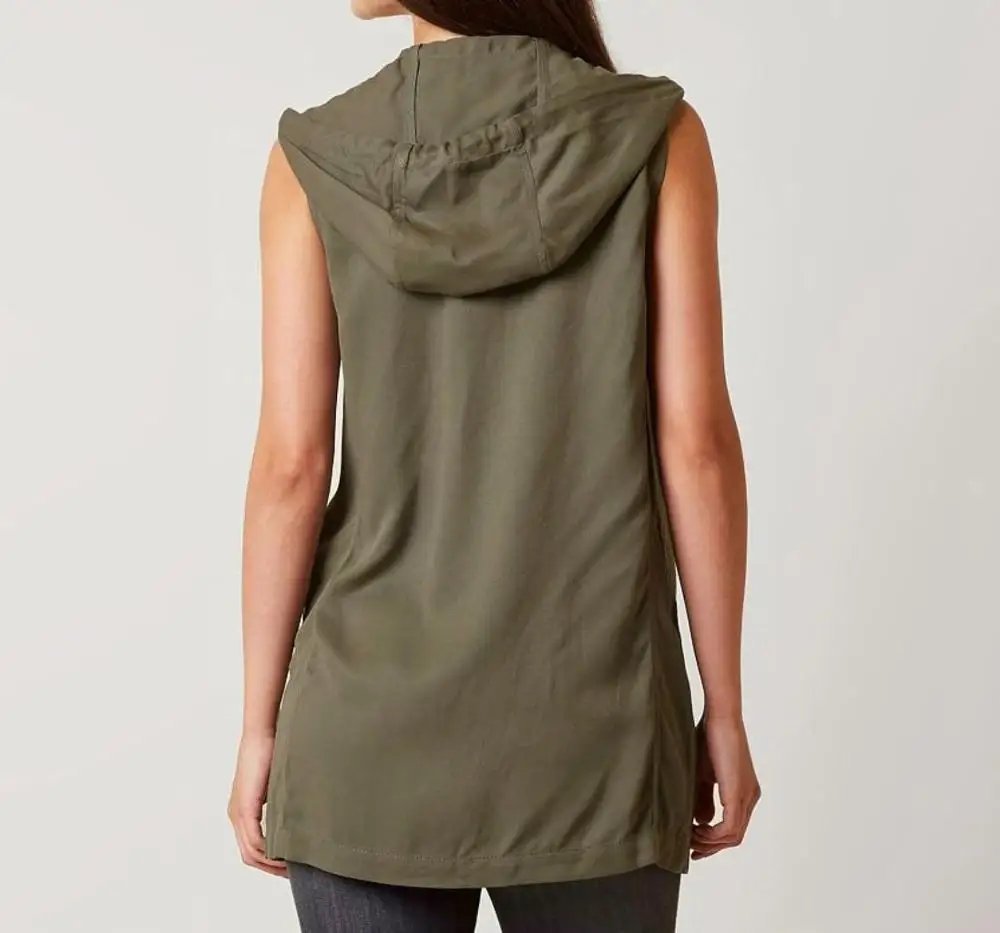 
High Quality Fashionable Casual Slim Fit Street wear Breathable Ladies Vest For Wholesale Supplier 