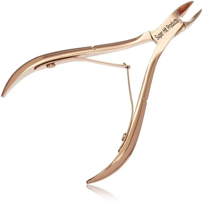 
rose gold nail nippers 