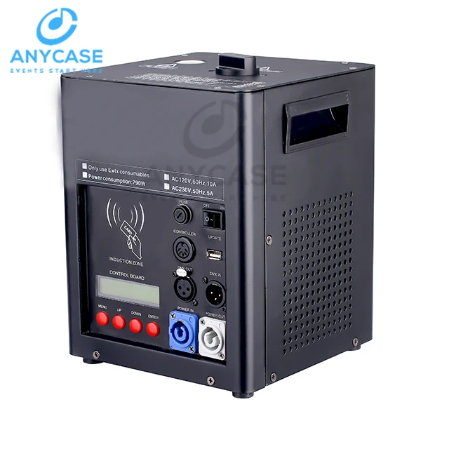 LOGO customized party firework machine dmx,indoor firework cold