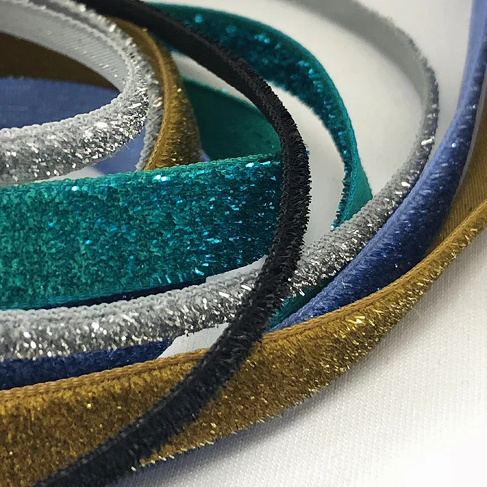 Metallic Velvet Ribbon