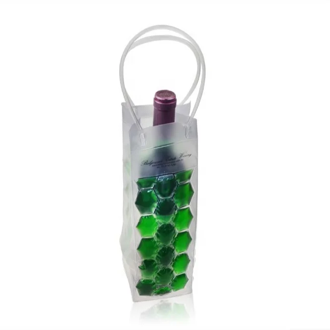  Beer Cooling Gel Holder Carrier Portable Liquor Ice-cold Tool Pvc New Wine Bottle Freezer Bag Chilling Cooler Ice