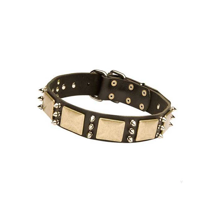 Leather Designer Dog Collars Pet Products Solid Pet Collars & Leashes Sustainable Customized Brand Logo 30 Work Days 100 Pcs T/T