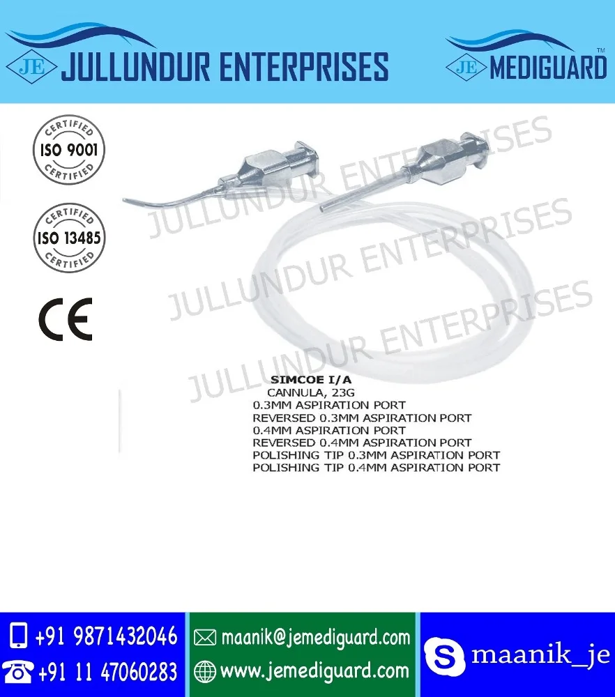 
SIMCOE I/A CANNULA 