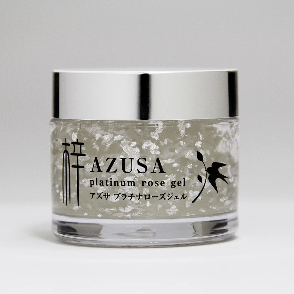 Japanese whitening facial cream with elegant fragrance of rose