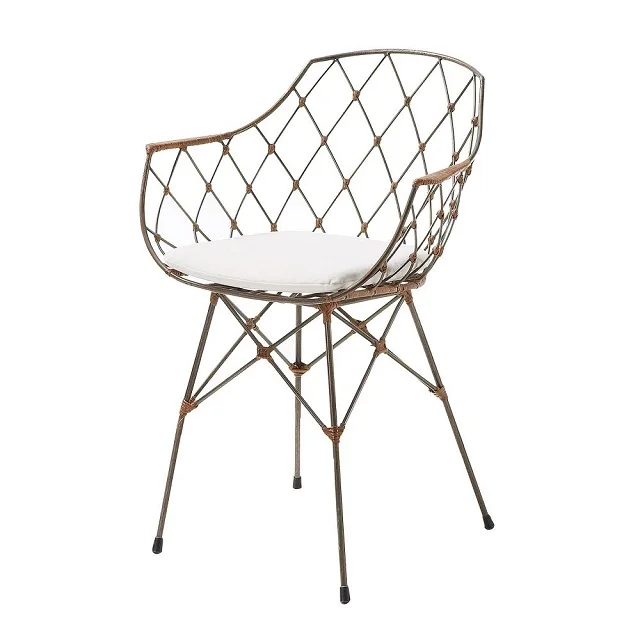 
Latest Design Leather & Iron Industrial Chair 