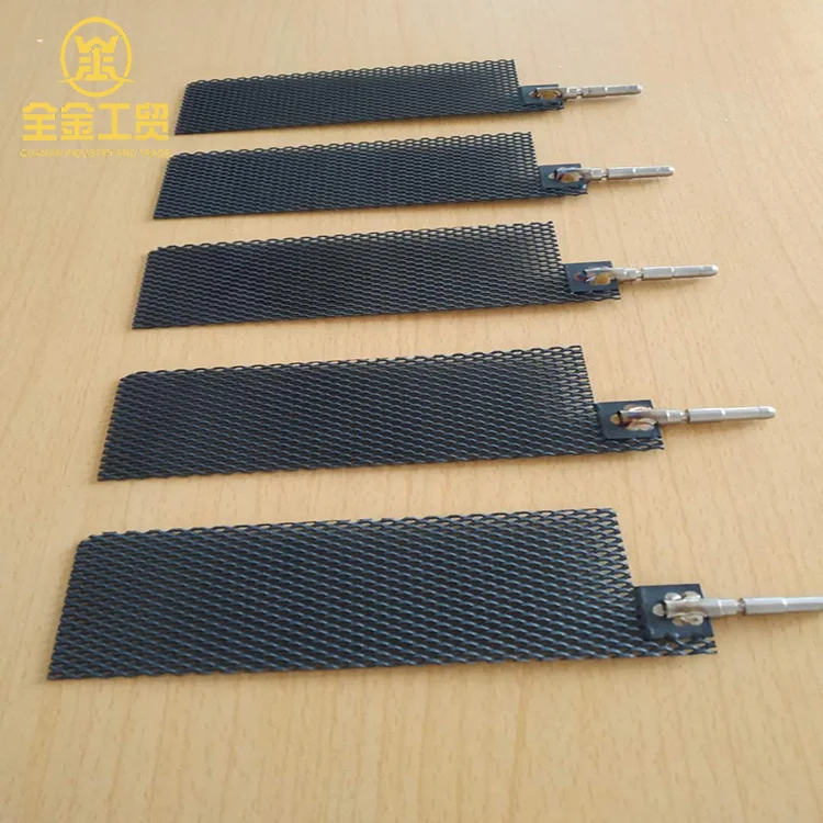 High quality MMO coated anodize titanium anode and cathode for swimming pool