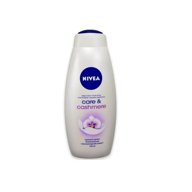 
 Кашемировая жидкость для ухода за телом Nivea bath crema creme, 750 мл  