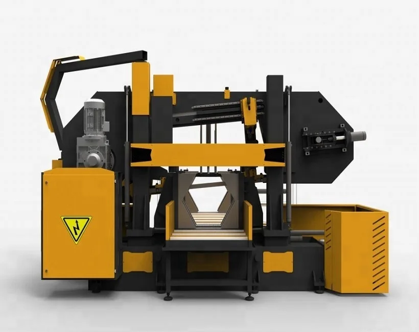 
SEMI AUTOMATIC SERVO DRIVE REGULAR CUTTING MACHINE BANDSAW ELS 650X850 