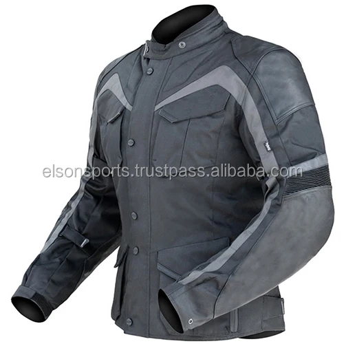 Breathable Fabric Unisex Reflective Clothing Summer Hard shell Riding Leather Motorcycle Jackets