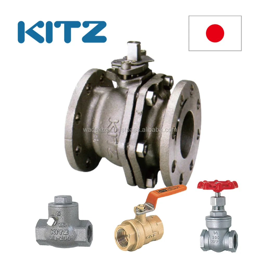 Best-selling and Reliable japanese fittings KITZ BALL VALVE at reasonable prices