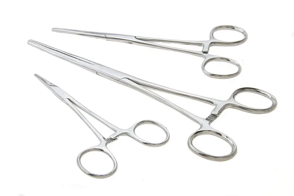 Surgical Forceps Set Mosquito Kelly Crile Peon Forceps Clamps Set Stainless Steel Surgical Instruments