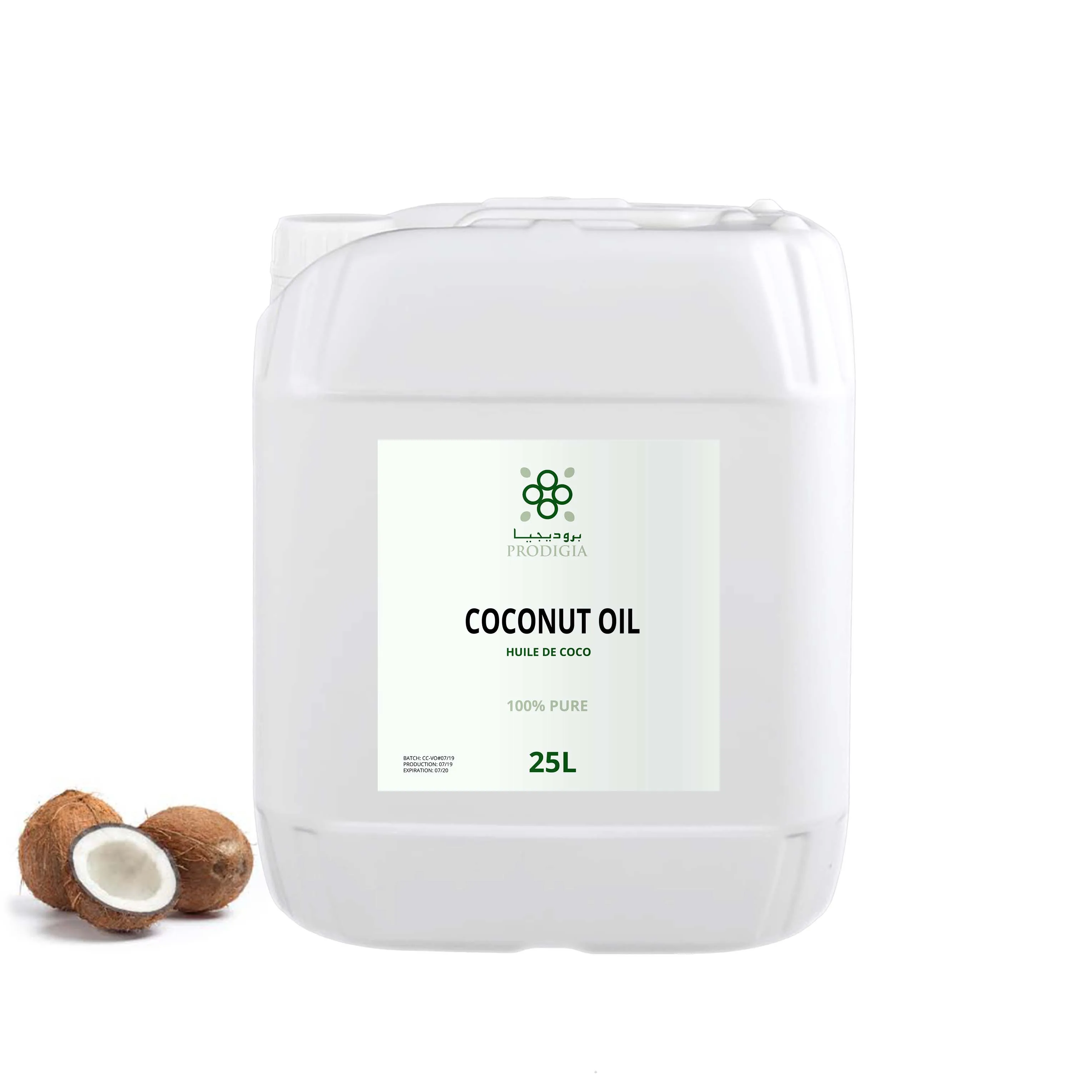 
100% Natural Virgin Coco Oil (Coconut Oil) Premium Quality - From Morocco Bulk Sale 