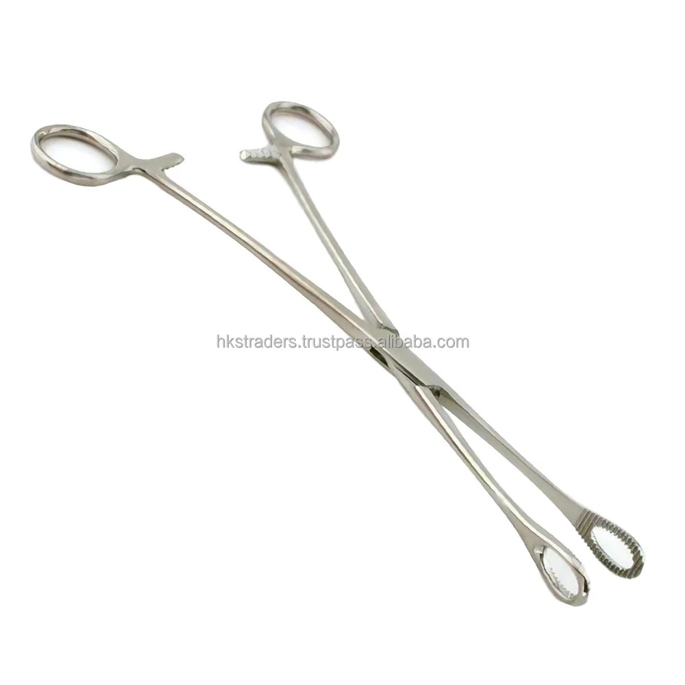 Sponge Holding Forceps Straight