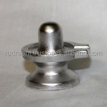 Gemstone Mercury Shiva Lingam Energized Meditation Rudra Gems Natural IN;10122740 Religious Buddhism Carved Through-carved India