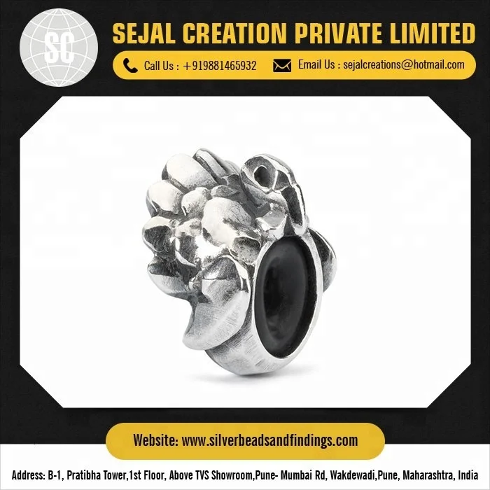 B76 Silver Metal Beads High Quality Wholesale Price Silver Beads Global Supplier at Affordable Price