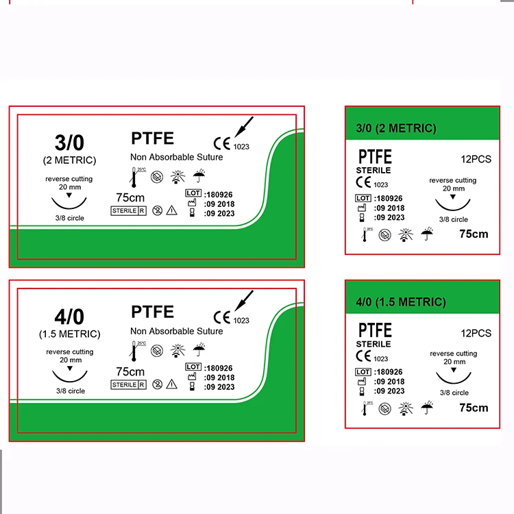 
Polytetrafluoroethylene PTFE suture surgical dental sutures 