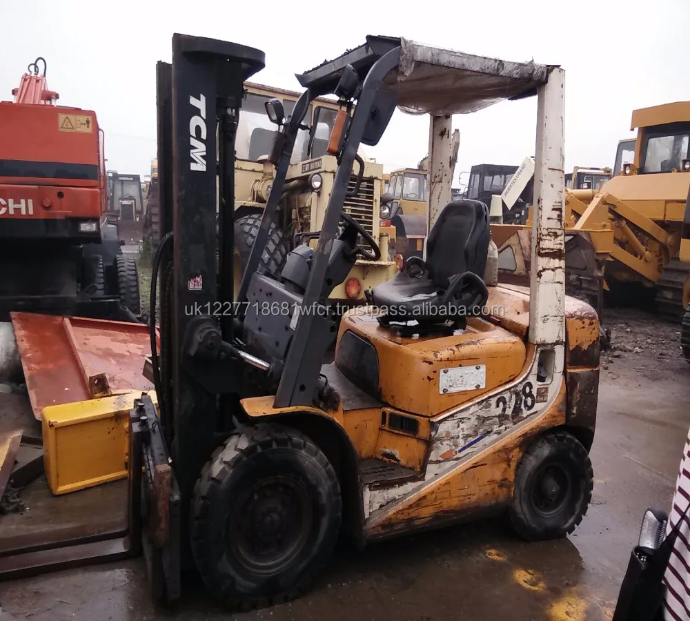 used high quality Japan FD25T FD30T FD50T TCM forklift resell in china good price My whatsapp:008613816985448