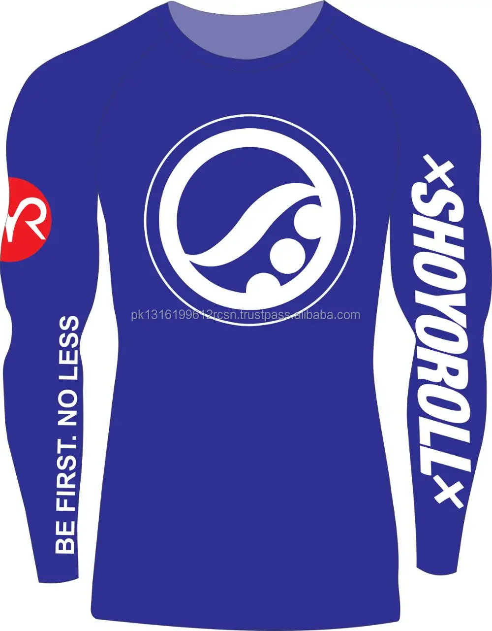 Black Blank Custom Private Label Rash Guard And Custom Compression Shirt
