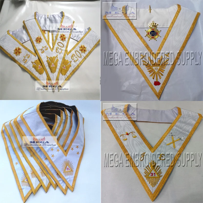33rd degree Masonic Regalia Scottish Rite Collars I 33 degree Masonic Regalia Collars