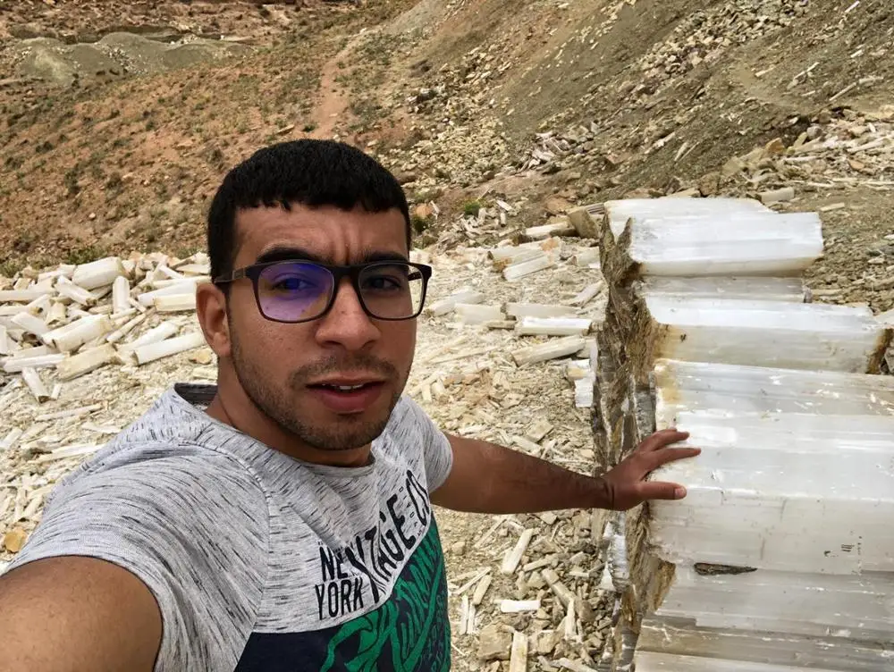 
natural selenite raw 