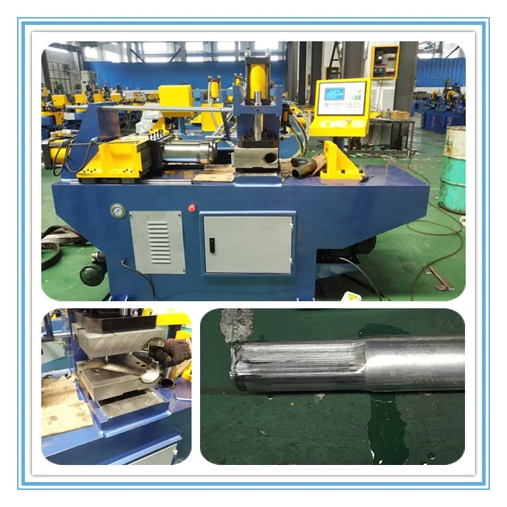 
automatic hydraulic stainless steel pipe reducer machine 