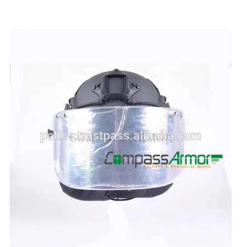 
 Защитный уровень NIJ IIIA MICH пуленепробиваемый шлем с козырьком и защитой шеи  