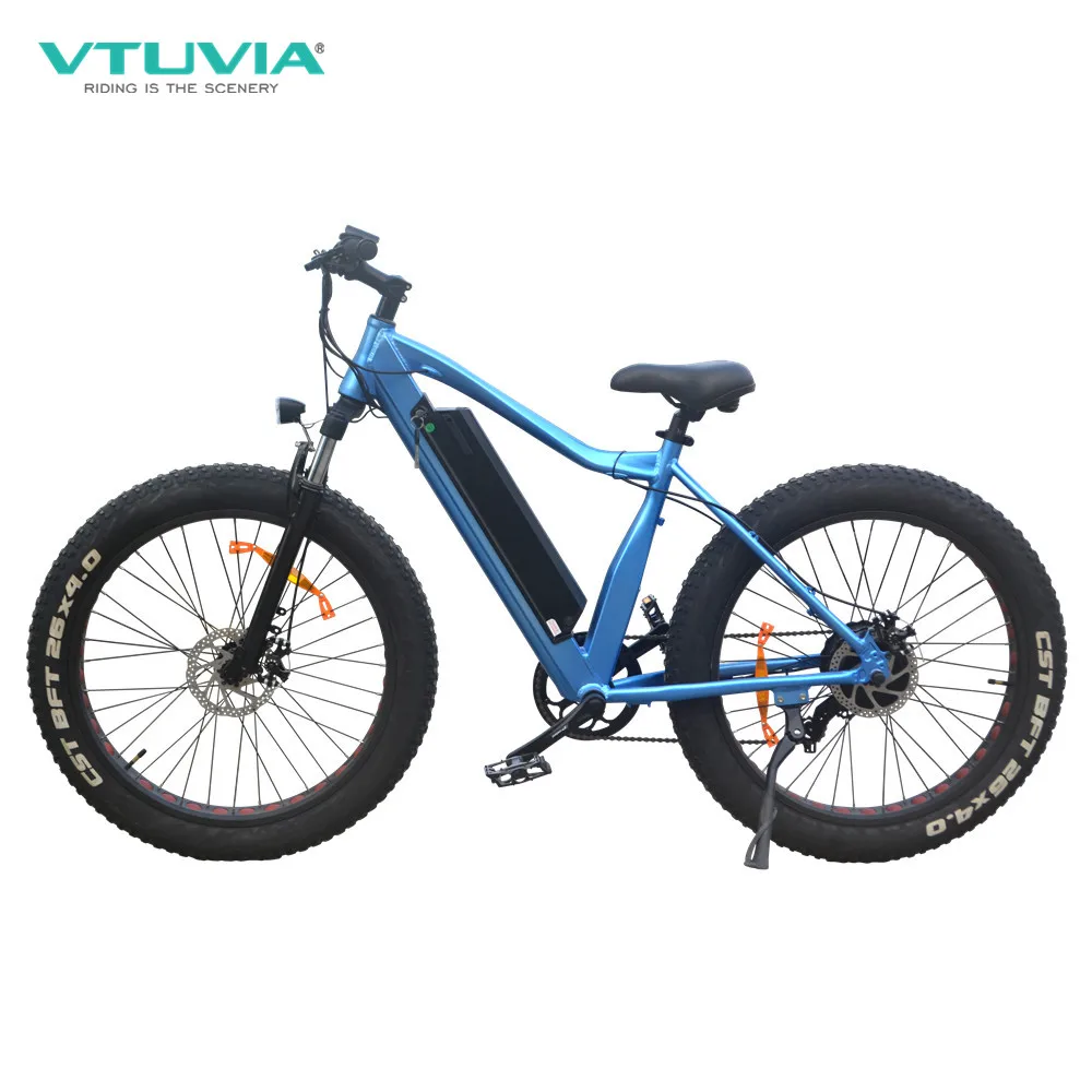 26 inch 250W 750W fat tire brushless motor 12Ah battery fat wheel electric mountain bike e bike fat tire cruiser electriC usa