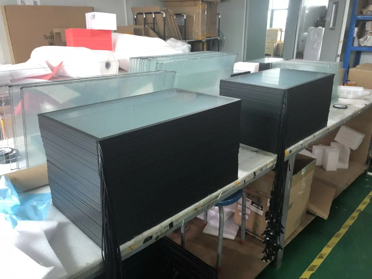 27 inch infrared touch screen with glass 10 multi ir point touch frame