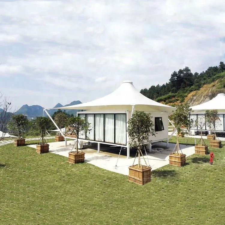 Мембранная структура, отель, курортная палатка, роскошная палатка для гламурного отдыха