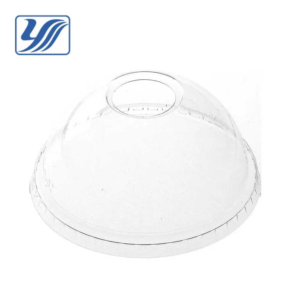12oz 14oz 16oz PET plastic flat lid for 92mm cup