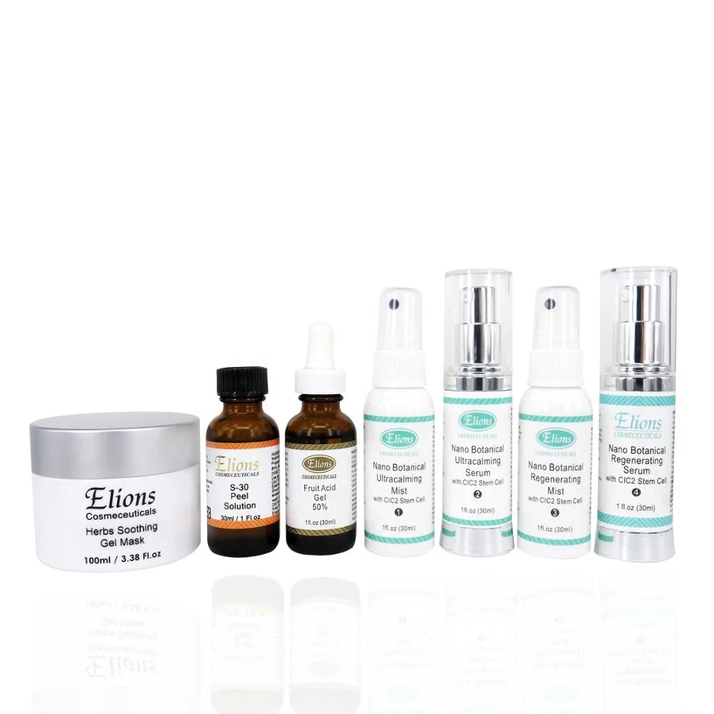 Professional treatment alpha hydroxy acids salicylic acid Deep Peeling Solution Skin Care Kit