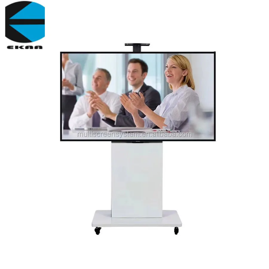
EKAA 65 inch all in one LCD IR touch screen pc Portable interactive flat Smart Whiteboard display for education 