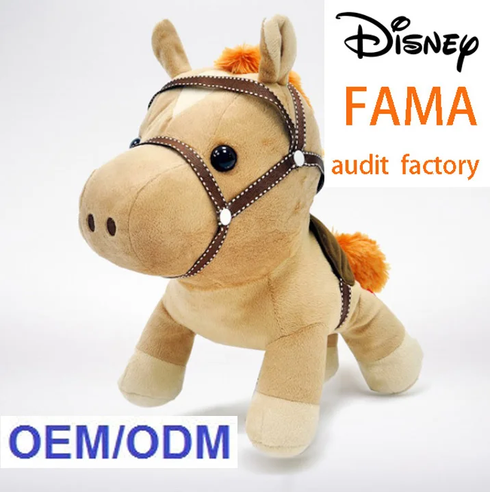 Custom OEM plush pony stuffed animal plush toy maker supplier factory manufacturer