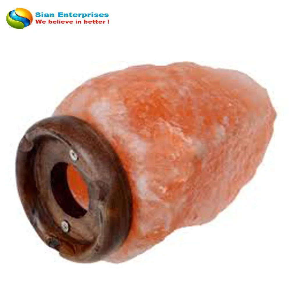 Natural Salt Lamp with Bulb and Cord 7-10lbs Enhance Your Space with the Illuminating Beauty of Sian Enterprises