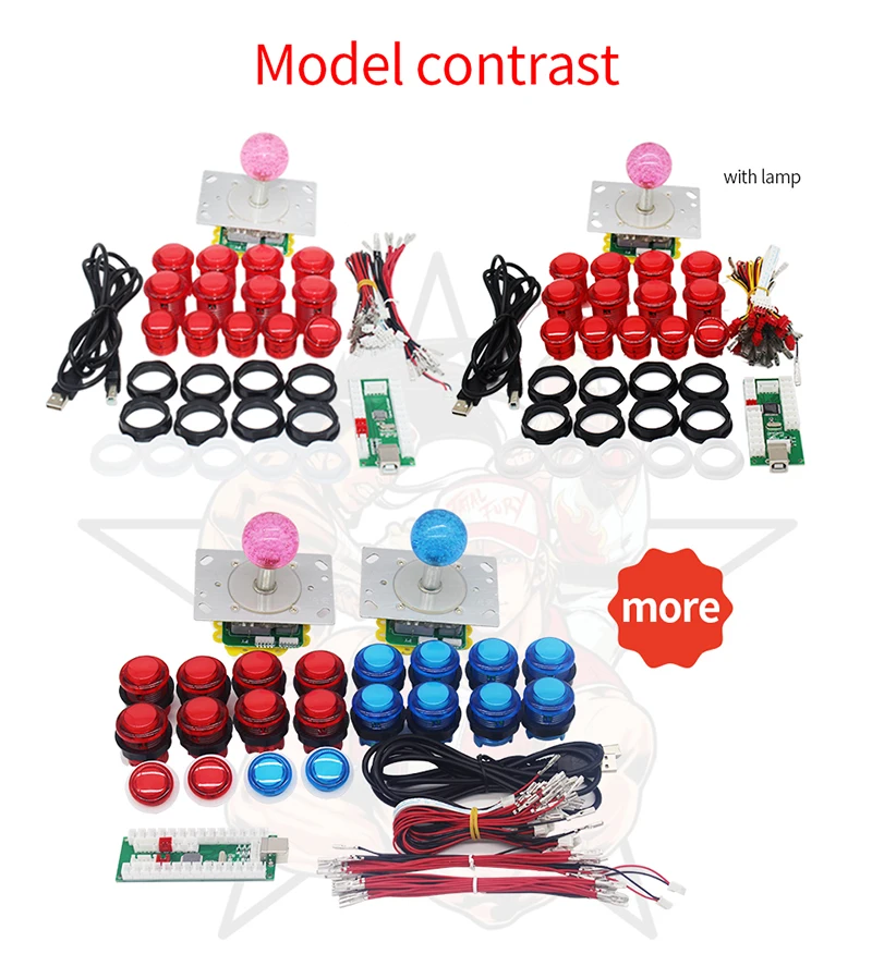 Jinyuetek cheap price pcb board usb raspberry kit diy arcade kit jamma