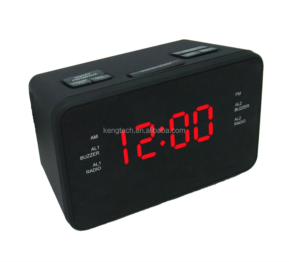 CT-1318 светодиодным дисплеем и двойным портом будильник домашнее радио