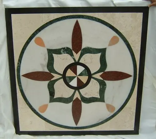 
Water jet marble floor medallion decorations medaillon en marbre 