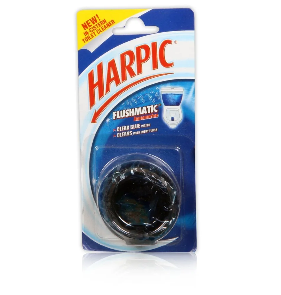 Harpic Flushmatik лаванда и сосна 50 г твердый узор очиститель для унитаза моющее средство бытовая химия