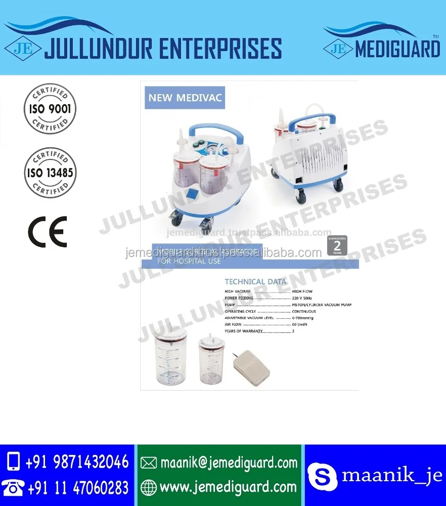 medical suction apparatus Unit Machine