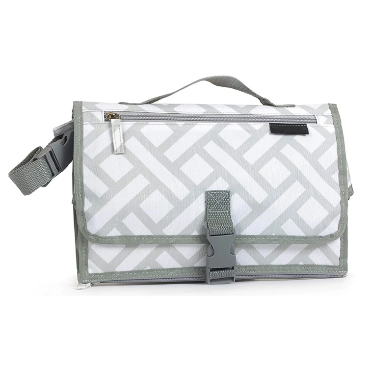 
Portable Changing Pad Diaper Travel Station for Baby Diapering Pad Detachable Mat Mesh 