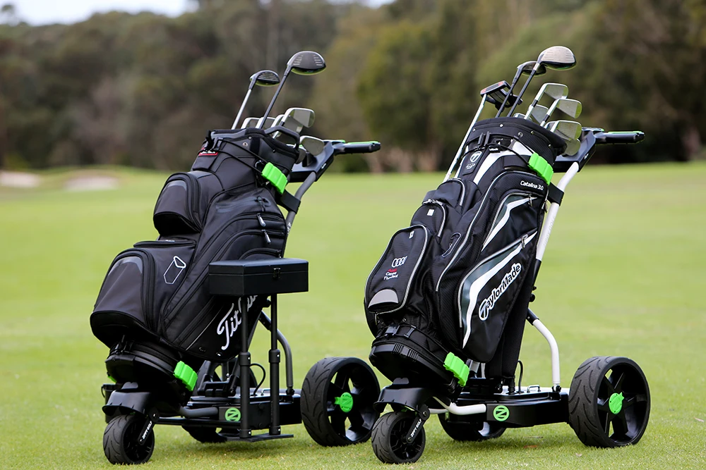 
ZIPPY Golf front suspension 360 swivel wheel remote control golf trolley 