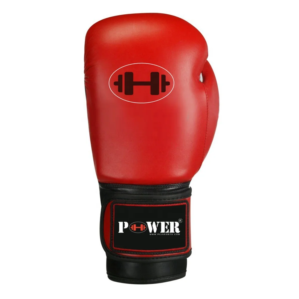 
OEM New Design Custom Logo Genuine Leather Training and Sparring Boxing Gloves For Heavy Workout 