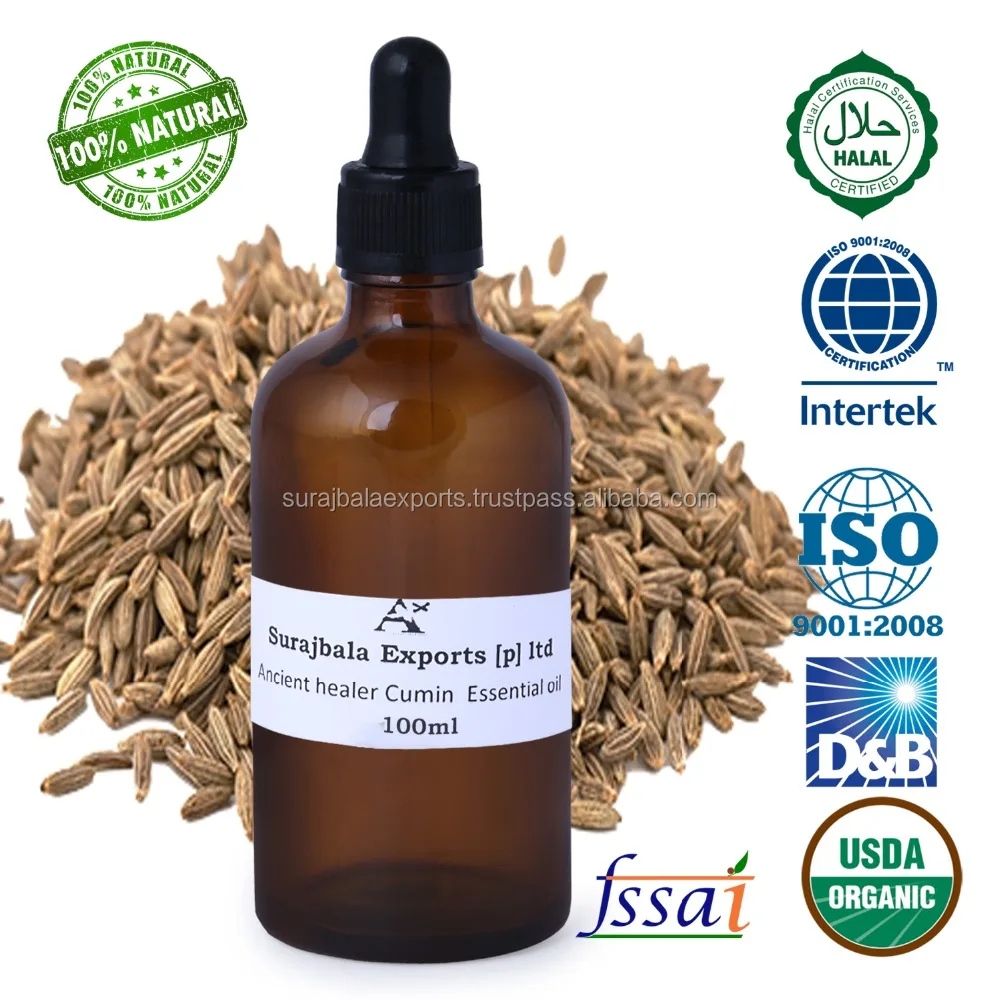 Natural and Pure Cumin Essential Oil