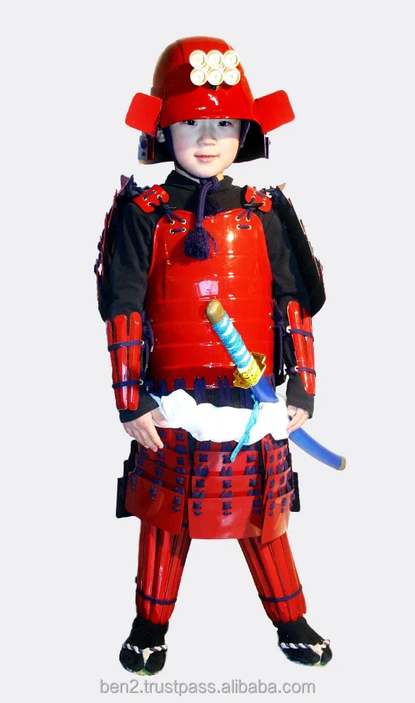 Wearable Japanese samurai armor for looking for distributor samurai statues
